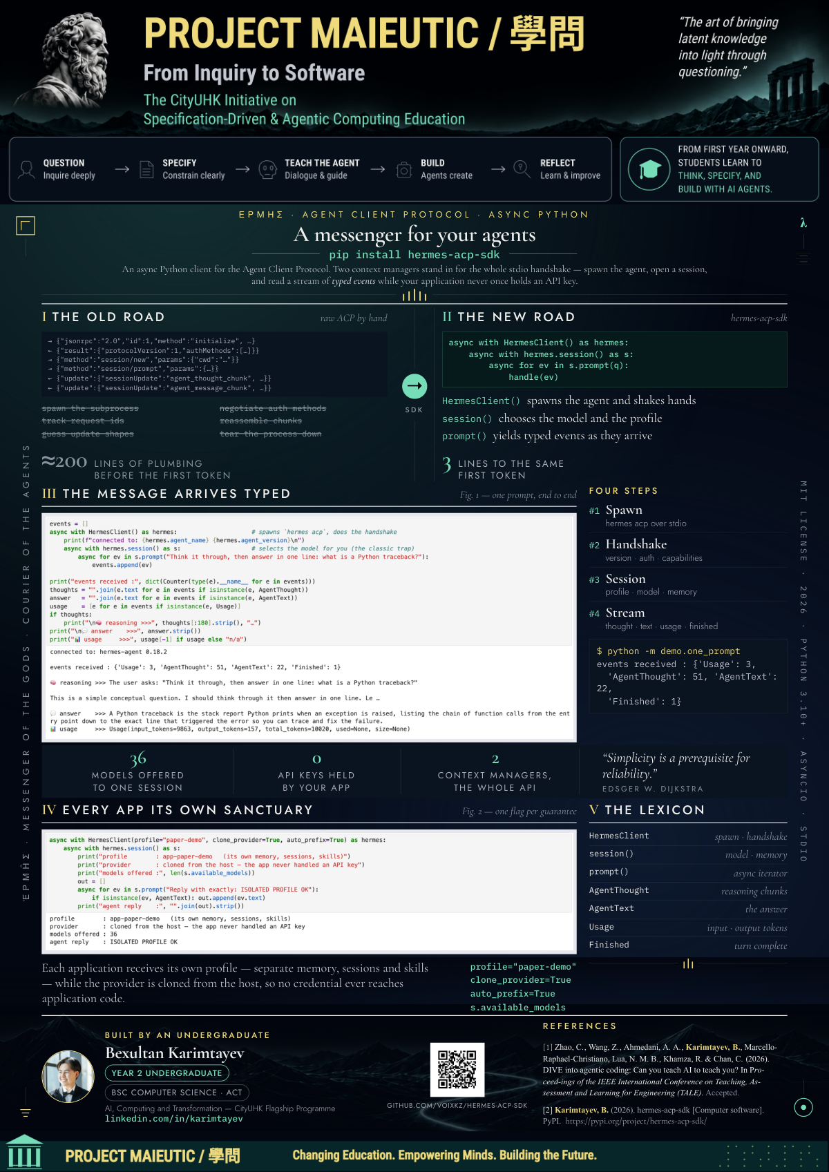 hermes-acp-sdk poster