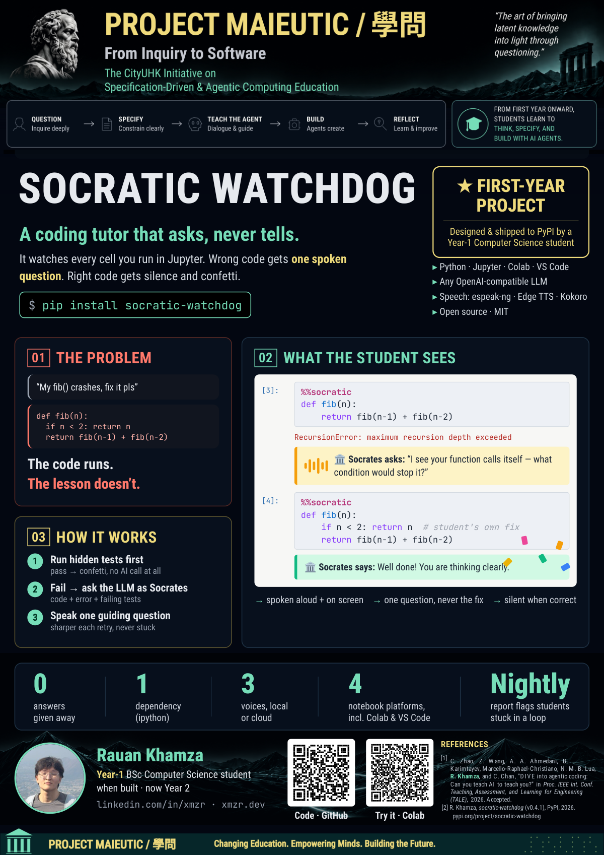 socratic-watchdog poster